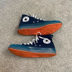 Converse Chuck Taylor All Star CX Hi Canvas Sneaker ‘Blue/Orange’